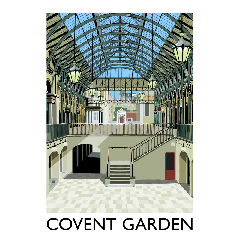 Covent Garden by Richard O'Neil - Print, No Frame, 40 cm H x 30 cm W x 1 cm D