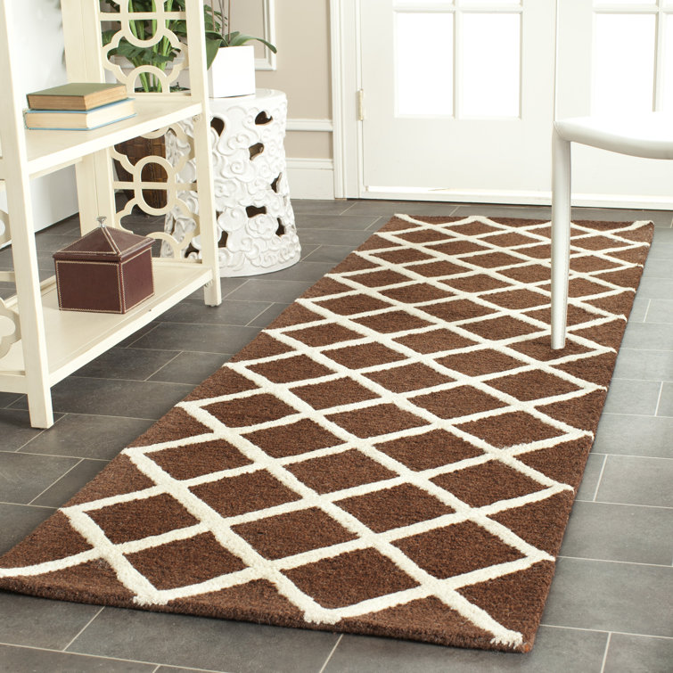 Sanyla Hand Tufted Wool Geometric Rug