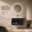 Meuble-lavabo flottant 24 po NOIR-1213185305