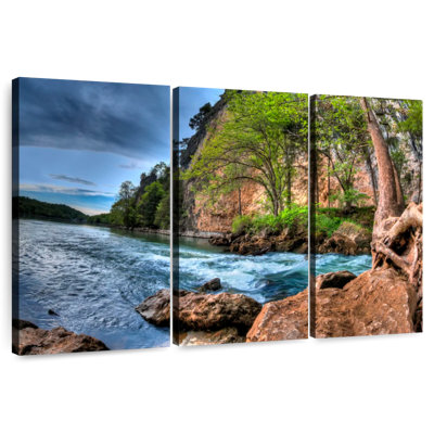Alvord Ozarks Spring And Cliff