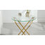 Jefre Tempered Glass Top End Table-106886838