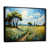 Black Floater Framed