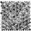 12" x 12" Metal Look Mosaic Wall Tile