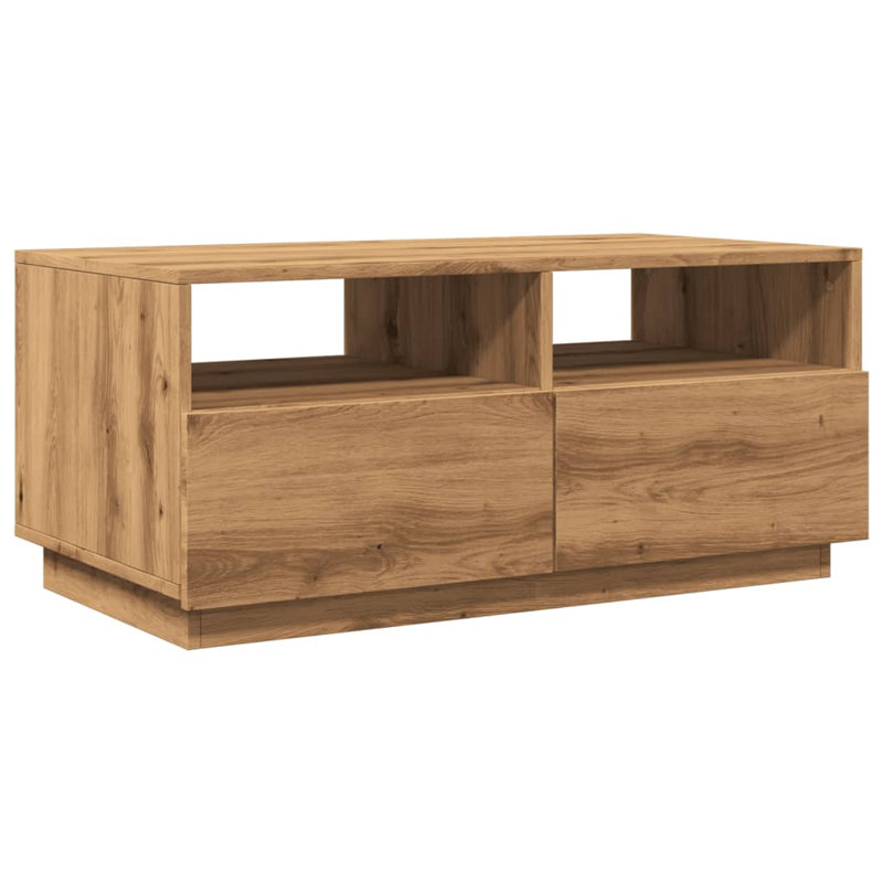 Daasia Coffee Table with Storage, Artisan Oak