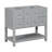 36" Bathroom Vanity, Solid Wood & Blend. 4 Drawers, 2 Doors With . Copious Vanity Area. Painted Appearance. Smooth Slide Rails. Adjustable Hinges. Grey. Freestanding Storage , , Drawers Doors, Grey-1091689662