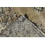 Tapis rétro, grand tapis 5,3 x 9,7 pi, tapis géométriques beiges, tapis turc, tapis marocains, tapis en laine