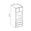 Armoire de cuisine haute prête à assembler Casainc-134044351