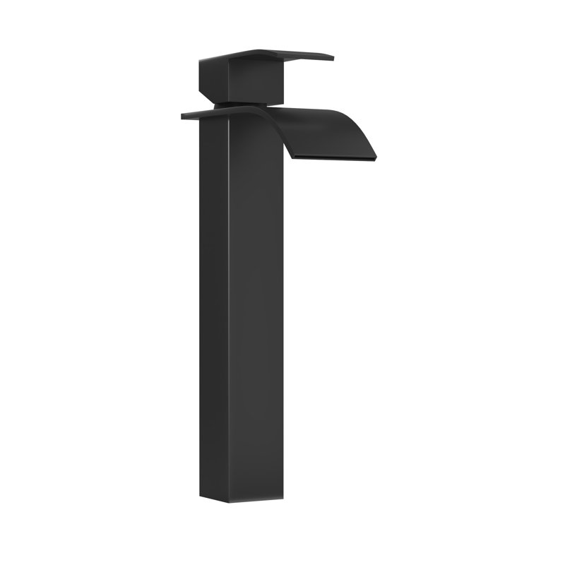 6" Single Handle Bathroom Sink Faucet In Matt Black - 304 Stainless Steel Modern Sleek Design For Bathrooms Convenient Water Temperature Control Suitable Residential Use Finish Long-Lasting Precise