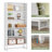 Volga Standard Bookcase,  Storage Bookshelf-1433826203