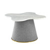 Serena 18.5'' H Genuine Marble Top Side Table