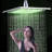 Rain Fixed Shower Head 2.5 GPM GPM