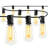 Outdoor 50ft 25 Bulbs Standard String Lights,End to End Connected