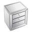 Three Drawer Cabinet With Bead Mirror Finish
