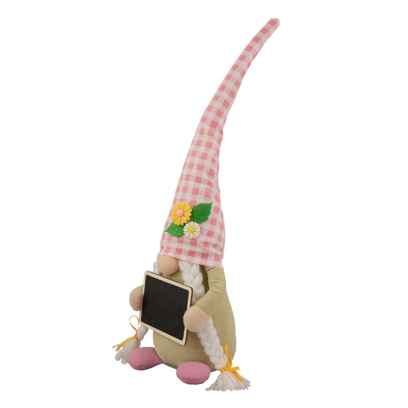 Gnome floral 16 "avec babillard 16", Rose