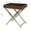 Porte-bouteilles en acier inoxydable Milt Modern-2083147070