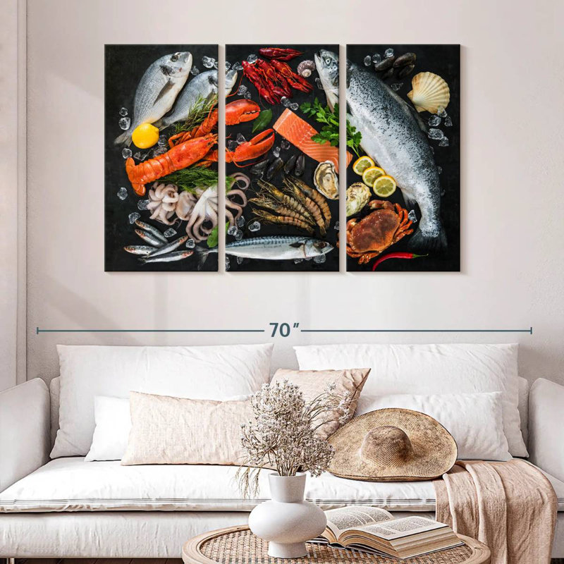 Yarlin Seafood Arrangement, 32" H x 50" W
