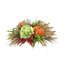 Hydrangea Fall Centerpiece with Candleholder
