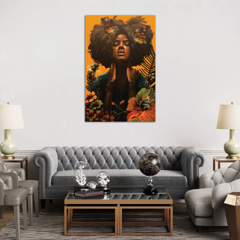 Blossom by Alvinpbx - Wrapped Canvas Gallery-Wrapped Canvas Giclee, 101.6 cm H x 66.04 cm W x 1.91 cm D, No Frame