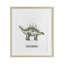 «Meet The Stegosaurus», reproduction d'art sous verre encadrée, par Christine Simpson Art-1959519021-1959519019