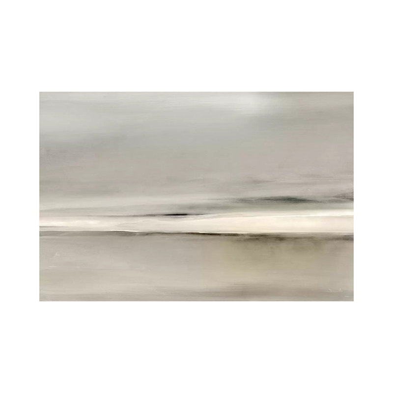 Delta par Dan Hobjour - peinture sur toile tendue, H 12 po x l 18 po x 1,5 po