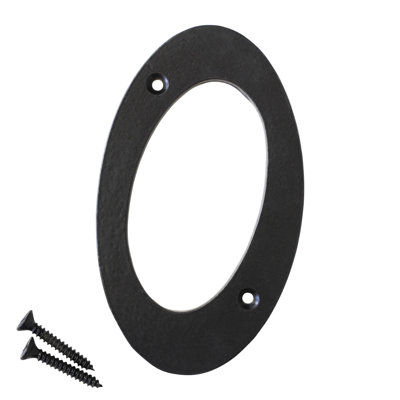 5 po. Numéro de maison de surface / encastré