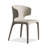 White Solid back side Chair(Set of 2)