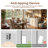 Elegant 9-Drawer High-Gloss White Dresser