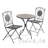 Melaney 2 - Person Patio Dining Set with Round Table