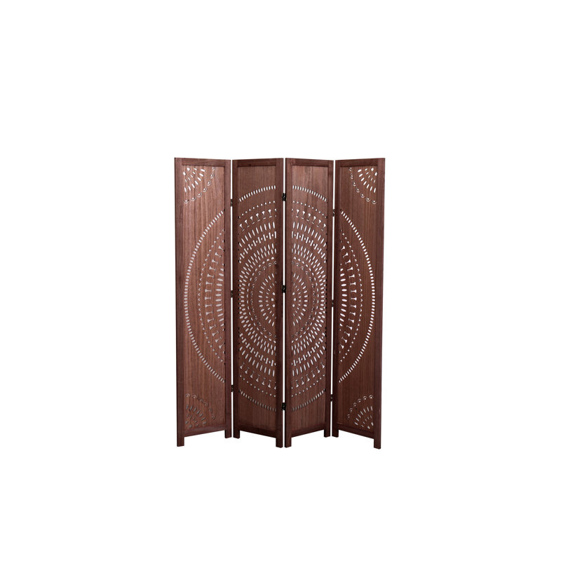Cloison pliante en bois massif l 55,2 po x H 65 po