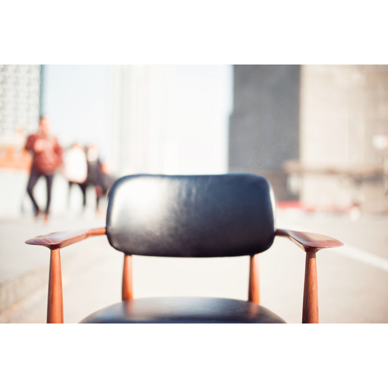 Slow Leather Arm Chair