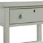 Table de chevet de rangement à 1 tiroir Finley - Gris antique-598080082