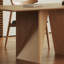 Table de salle à manger rectangulaire en bois de frêne-2035006851