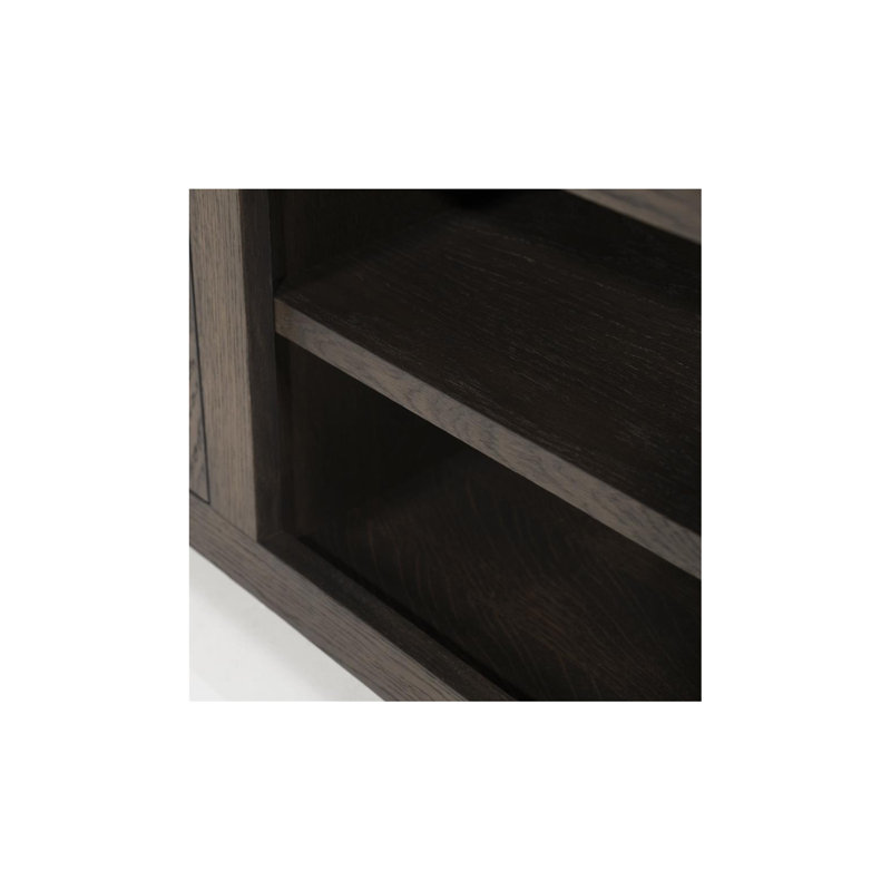 Media Unit Media Console, Dark Brown