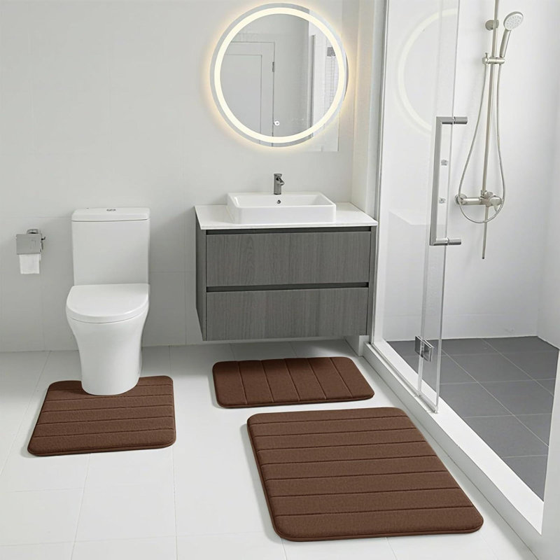 Bath Mat, Brown