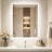 Led Bathroom Mirror With Backlit, 3 Colors Temperature & Dimmable Brightness Light Anti-fog Tempered Glass Bathroom Vanity Mirror-1927101835-1925168062