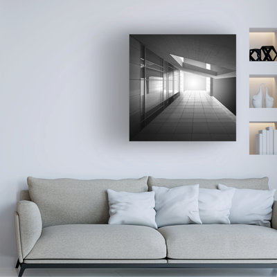 Wrapped Canvas Wall Art - Eduardo Martin 'Hope' Wall Art for Living Room, Bedroom, or Office Décor  - 24x24