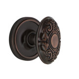 Classic Rosette with Victorian Door Knob