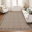 Tapis lavable gris antidérapant à long tapis antidérapant-1276499149