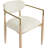 Riccio Performance Fabric Upholstered Dining Arm Chair-992955093-992955089