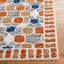 Tapis en laine / coton touffeté à la main Vahakn en ivoire / gris-623009688