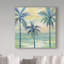 « marine layer palms crop », reproduction de peinture à l’acrylique sur toile tendue-32714107