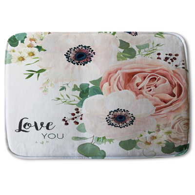Heine Non-Slip Backing Bath Rug
