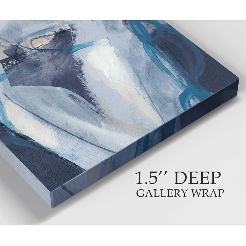 «Blue Process II», reproduction sur toile, H 12 po x l 8 po, Toile tendue, Sans cadre
