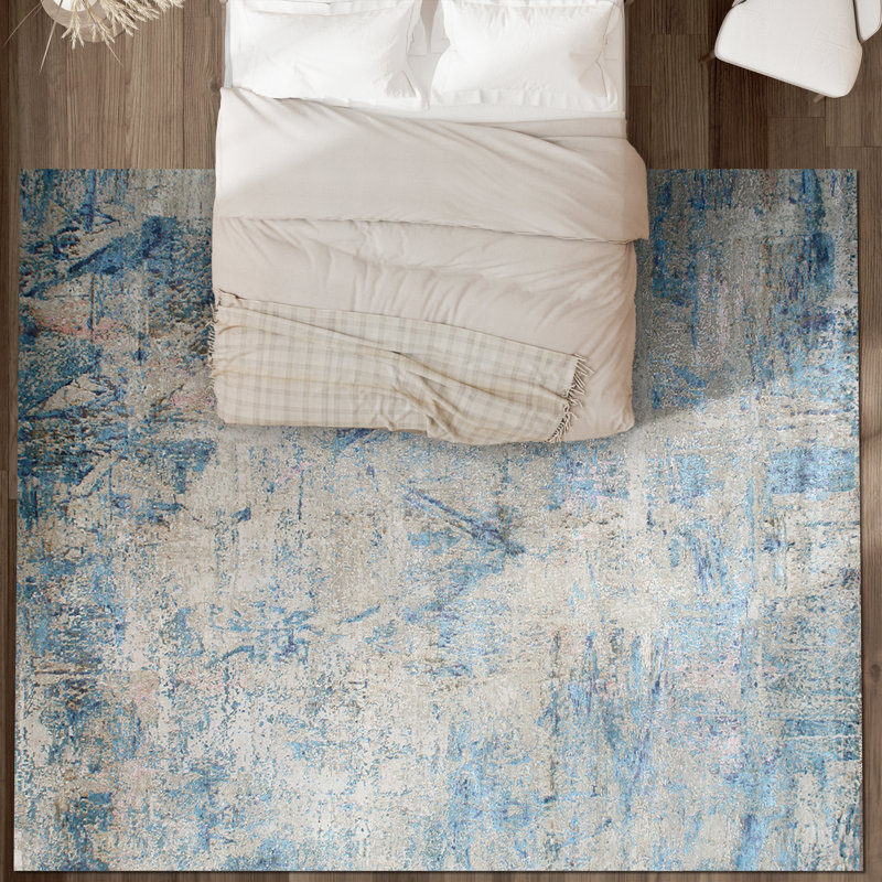Abstract Area Rug, Rectangle 8' x 10'