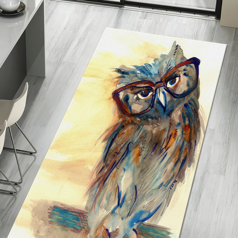 Chic Floral Design With Pile Soft Type Printed Rug for Home and Office Decor Enhancing Warm Aesthetic Appeal