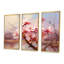 «Pink Whispering Cherry Blossoms II», art mural fleurs-907812401-907812409