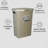 Laundry Hamper Max 55 Lt Blk-730859933