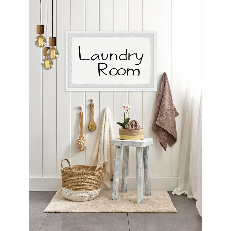 «Laundry Room II», reproduction encadrée, H 30 po x l 45 po
