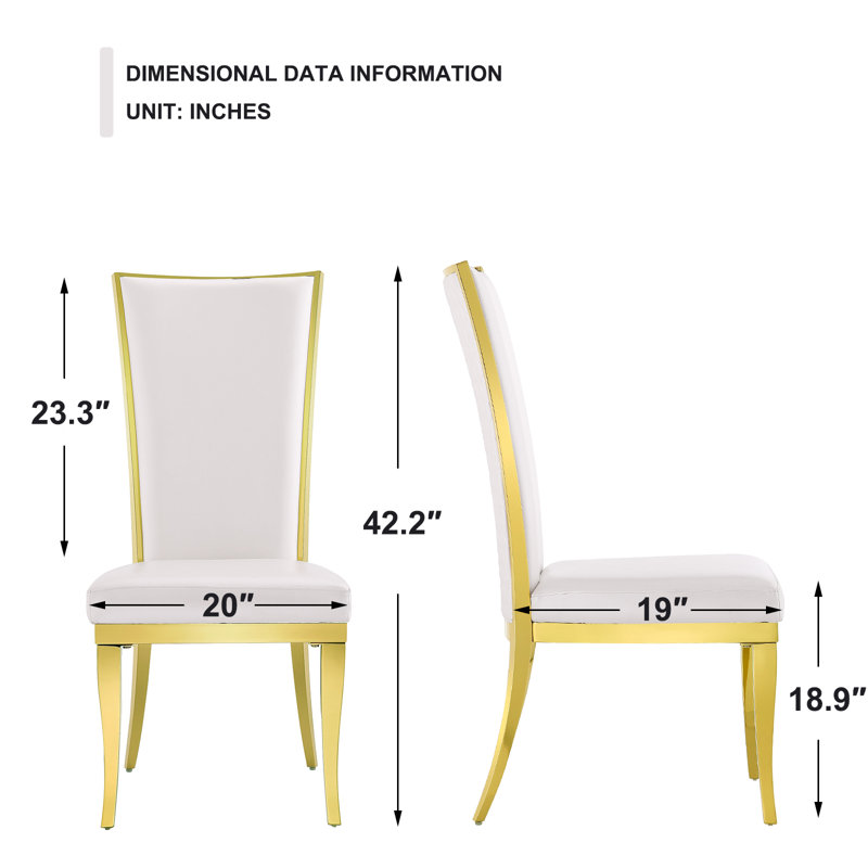 Chaise d'appoint en métal Khameron