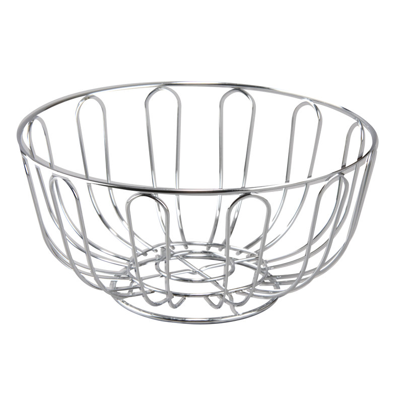 Charlton Home® Mcquade Stainless Steel Bread Basket